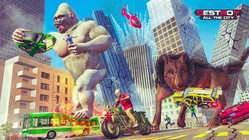 Angry Gorilla: City Rampage Screenshot 16 