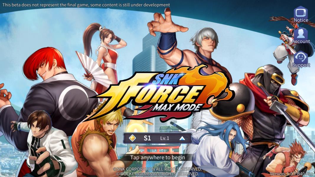 SNK FORCE: Max Mode Screenshot 1 