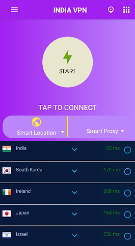 IndiaVPN: VPN Fast & Secure Screenshot 1