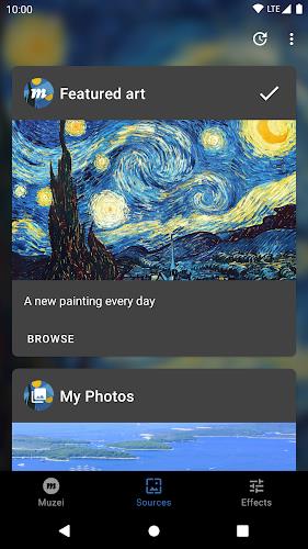 Muzei Live Wallpaper Screenshot 4 