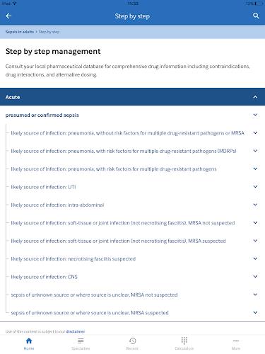 BMJ Best Practice Screenshot 11 