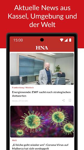 HNA - die Nachrichten-App Screenshot 1