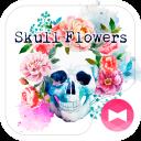 Skull Flowers Wallpaper APK