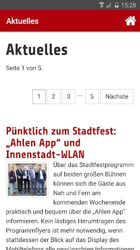 Ahlen App Screenshot 2