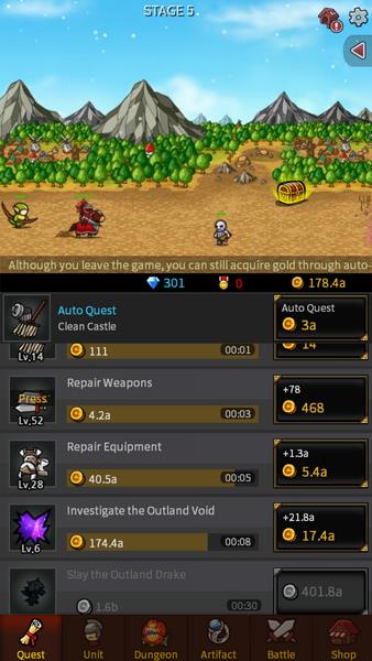 Endless Frontier Screenshot 1