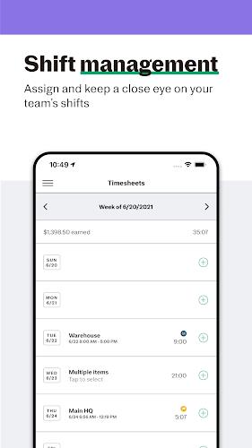 Justworks Hours Screenshot 3