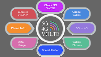 5G / 4G Volte Testing Screenshot 1