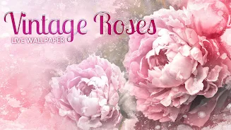 Vintage Roses Live Wallpaper Screenshot 7