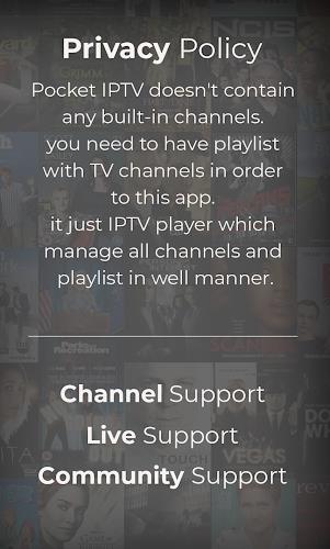 Pocket IPTV - Live TV Player Screenshot 14 