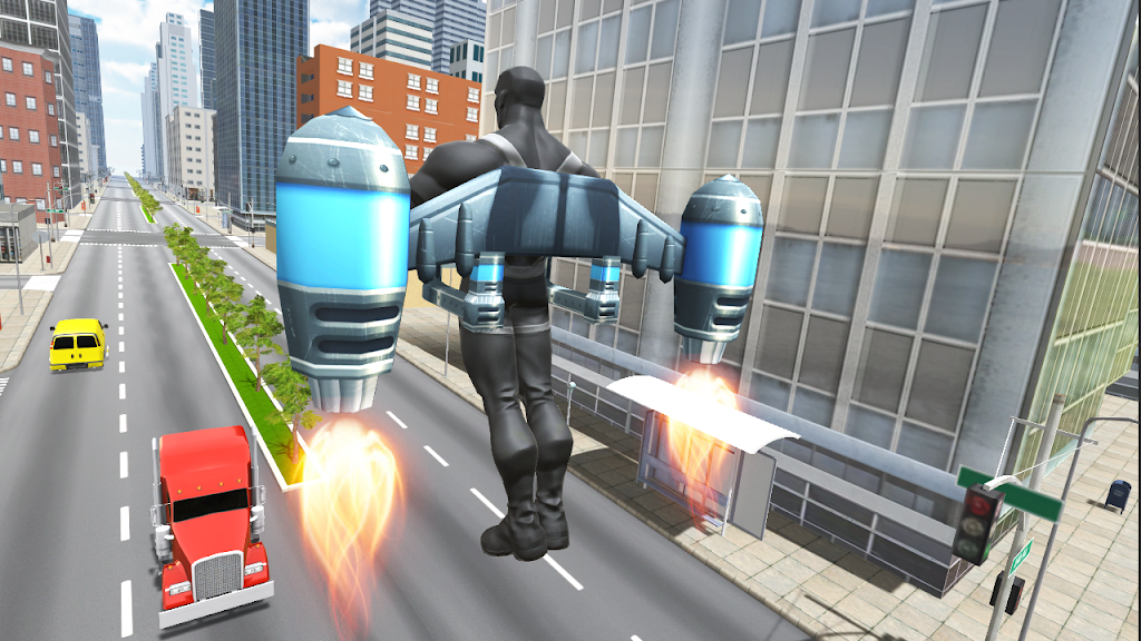 Rope Hero Big Town Screenshot 5 