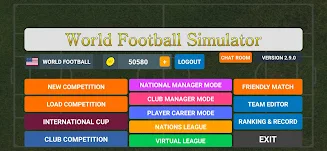 World Football Simulator Screenshot 1 