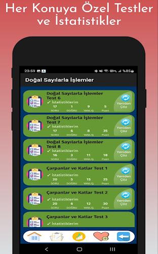 6. Sınıf Test Çöz Tüm Dersler Screenshot 11 