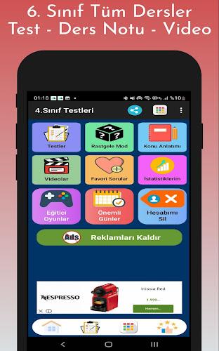 6. Sınıf Test Çöz Tüm Dersler Screenshot 17