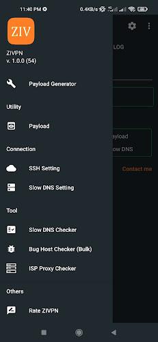 ZIVPN Tunnel (SSH/DNS) VPN Screenshot 4