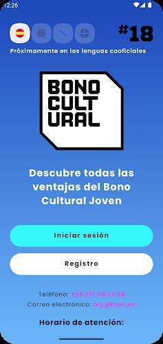 Bono Cultural Joven 2022 Screenshot 2 