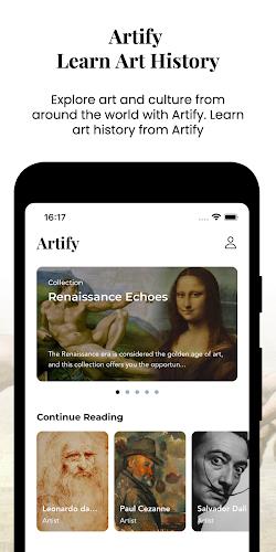 Artify - Learn Art History Screenshot 1