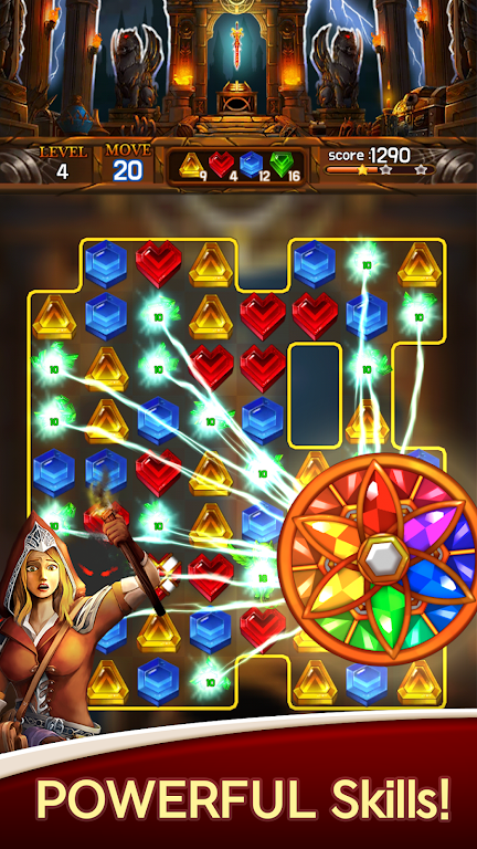 Jewel Sword: Match 3 Blast Screenshot 3