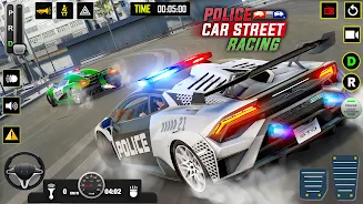 Car Race 3D - Police Car Games Screenshot 7