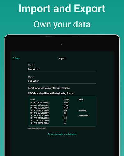 Meterable - Meter readings app Screenshot 16 