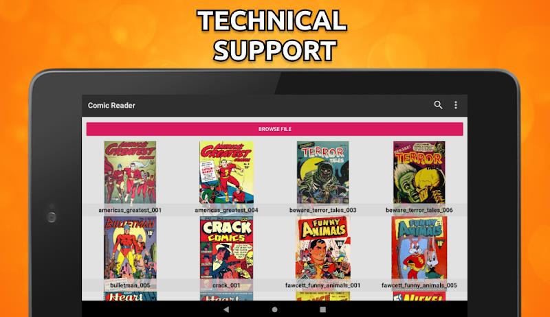 Comic Book Reader (cbz/cbr) Screenshot 16 