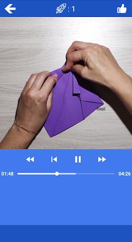 Origami flying paper planes Screenshot 7 