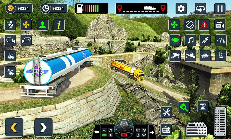 Oil Tanker Truck Transport Screenshot 1 