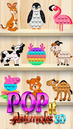 Pop It Animals 3D Antistress Screenshot 1