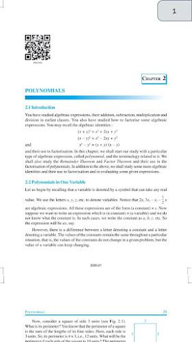 Class 9 Maths NCERT Book Screenshot 3 