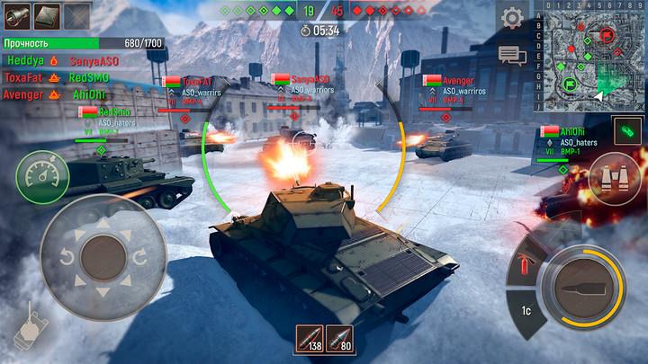 Battle Tanks: Army Tank Games Screenshot 4 