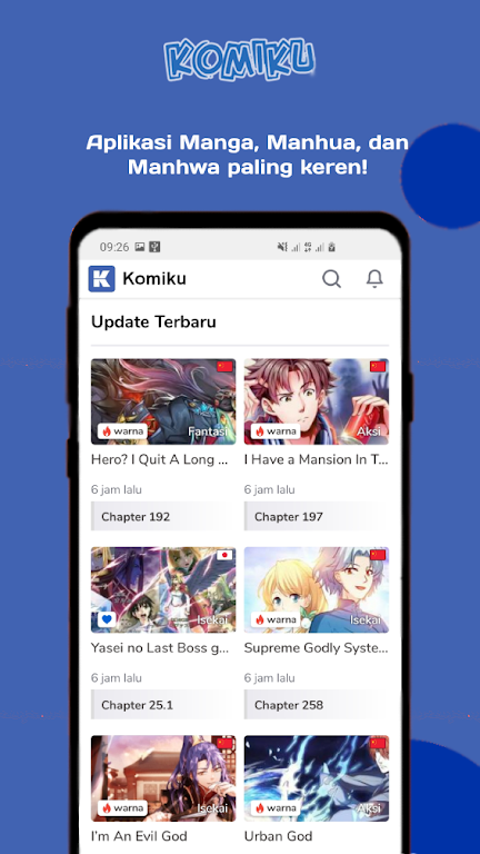 Komiku Screenshot 1