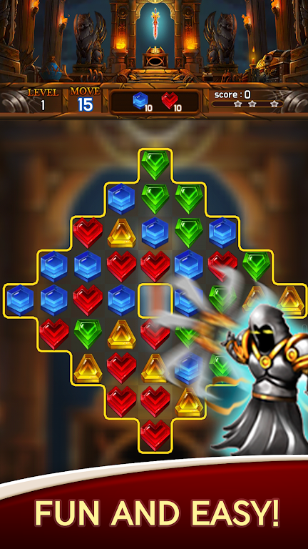 Jewel Sword: Match 3 Blast Screenshot 4