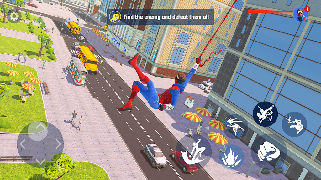 Spider Fighting: Hero Game Screenshot 2 