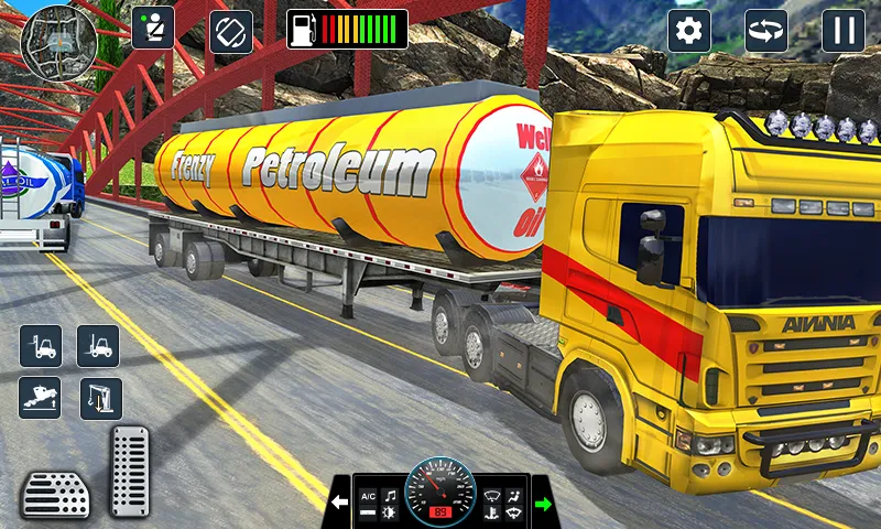 Oil Tanker Truck Transport Screenshot 2 