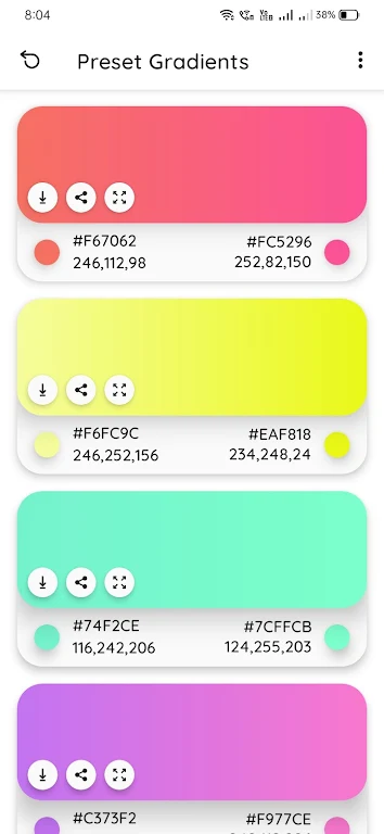 Color Palette Screenshot 7