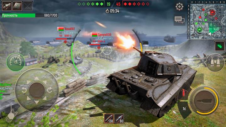 Battle Tanks: Army Tank Games Screenshot 3 