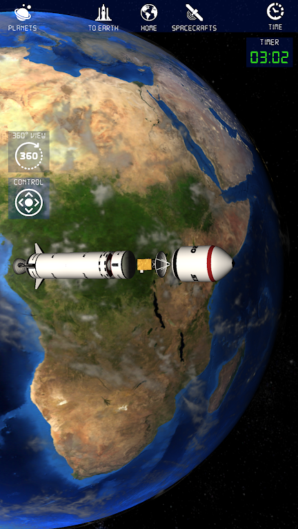 Space Rocket Exploration Screenshot 1 