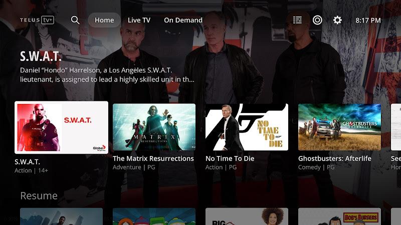 TELUS TV+ - Android TV Screenshot 14 