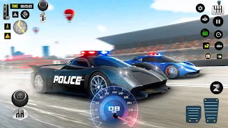 Car Race 3D - Police Car Games Screenshot 2