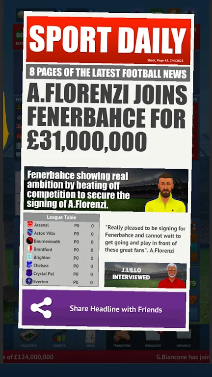 Football Club Management 2024 Screenshot 4