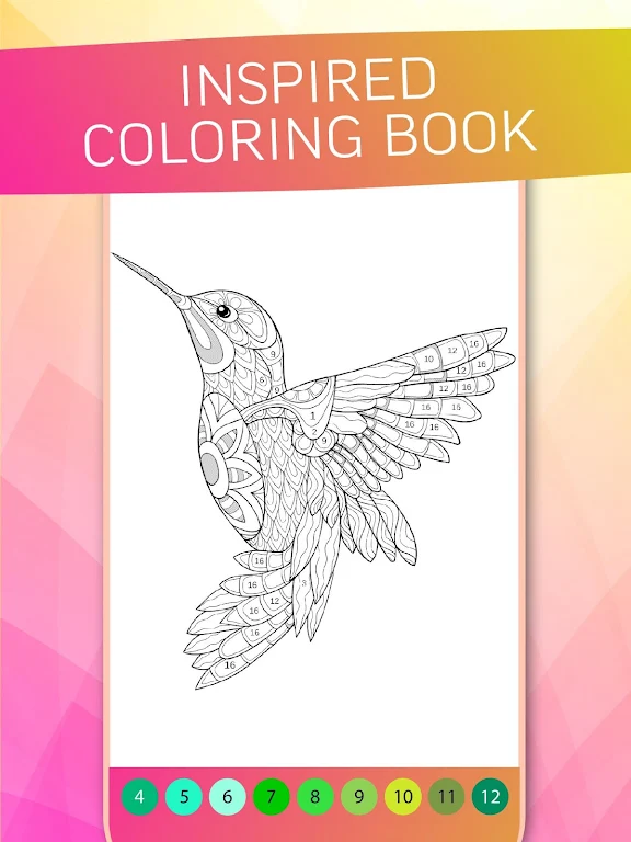 Antistress Coloring By Numbers Screenshot 2