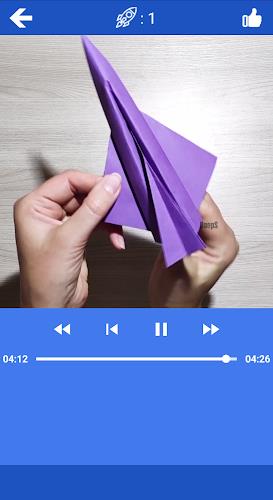 Origami flying paper planes Screenshot 8