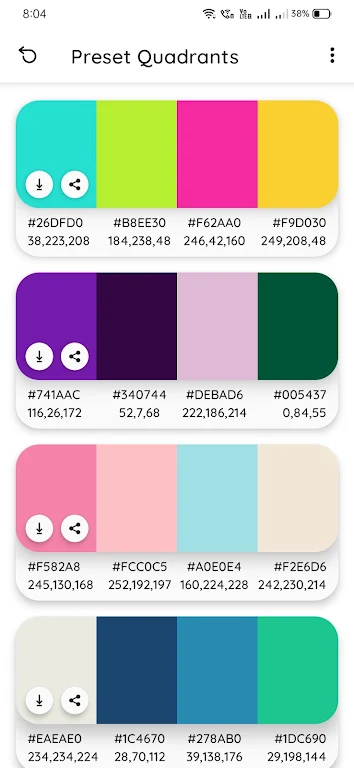 Color Palette Screenshot 8