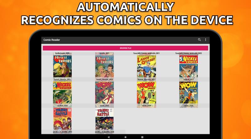 Comic Book Reader (cbz/cbr) Screenshot 21