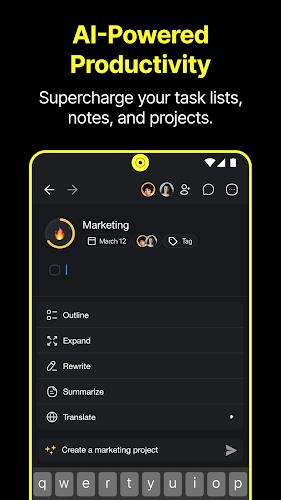 Taskade - AI Productivity Screenshot 1