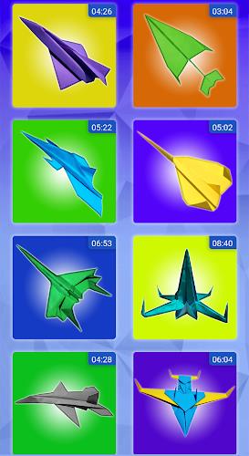 Origami flying paper planes Screenshot 2 