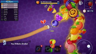 Worms Merge: idle snake game Screenshot 3 