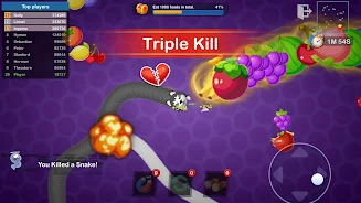 Worms Merge: idle snake game Screenshot 7