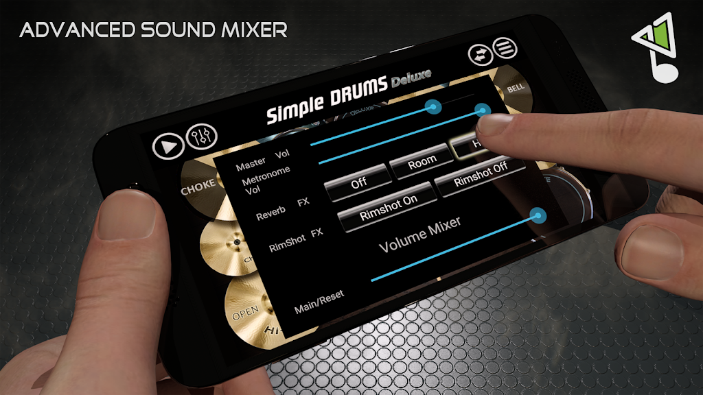 Simple Drums Deluxe - Bộ trống Screenshot 3