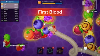 Worms Merge: idle snake game Screenshot 4