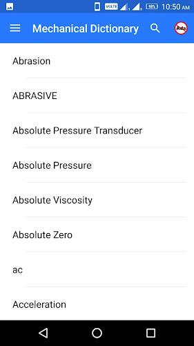 Mechanical Dictionary Screenshot 2